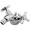 Tre Mercati Charleston Art Deco Mono Bidet Mixer Tap inc Pop Up Waste - 1408 Large Image