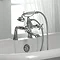 Tre Mercati Charleston Art Deco Bath Shower Mixer Tap Complete with Kit - 1405 Profile Large Image