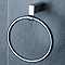 Tre Mercati - Edge Towel Ring - Chrome - 66560 Large Image