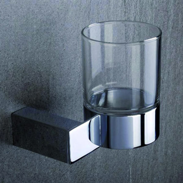 Tre Mercati - Edge Wall Mounted Glass Holder - 66520 Large Image