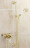 Tre Mercati - Exposed Thermostatic Shower Valve with Imperial No2 Kit - Gold Large Image