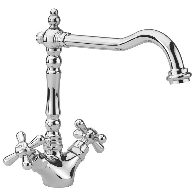 Tre Mercati - French Classic Mono Sink Mixer - Chrome - 194 Large Image