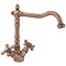 Tre Mercati - French Classic Mono Sink Mixer - Old Copper - 195 Large Image