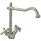 Tre Mercati - French Classic Mono Sink Mixer - Pewter Plated - 196 Large Image