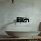 Tre Mercati - Milan Black 2 Hole Wall Mounted Basin Mixer - 63390 Profile Large Image