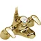 Tre Mercati - Modena Thermostatic Angled Deck Bath/Shower Mixer - Antique Gold - 95370 Large Image