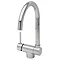 Tre Mercati Origami Mono Sink Mixer with Fold Down Spout - 91040 Large Image