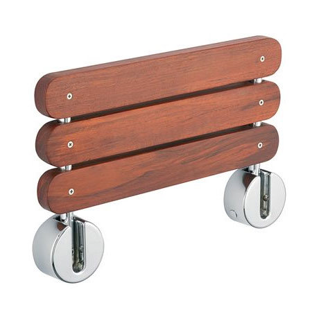 Tre Mercati - Premium Wooden Folding Shower Seat - 60470 Profile Large Image