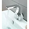 Tre Mercati - Rubik Mono Basin Mixer with Click Clack Waste - 41075 Profile Large Image