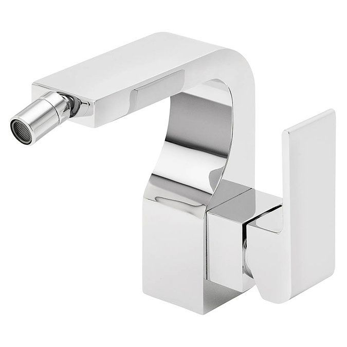 Tre Mercati - Rubik Mono Bidet Mixer with Pop-up Waste - 41080 Large Image