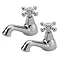 Tre Mercati Victoria Bath Taps - Chrome Large Image