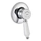 Tre Mercati Victoria Exposed/Concealed Manual Shower Valve - Chrome Large Image