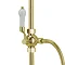 Tre Mercati Victoria Exposed Thermostatic Shower Valve with Riser Kit & Rose - Antique Gold  Feature