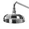 Tre Mercati Victoria Exposed Thermostatic Shower Valve with Riser Kit & Rose - Chrome In Bathroom L