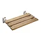 Tre Mercati - Wooden Folding Shower Seat - 60475 Large Image
