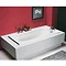 Tribune 1600 x 700 Acrylic Bath Tub with Support Frame Large Image