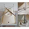 Tribune 1700 x 750 Acrylic Bath Tub with Support Frame Profile Large Image