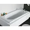 Tribune 1700 x 750 Acrylic Bath Tub with Support Frame Large Image