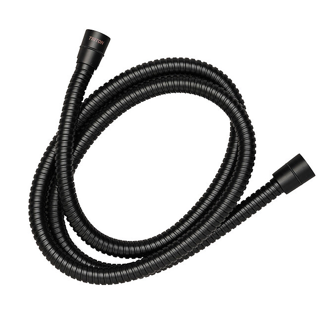 Triton 1.5m Anti-Twist Shower Hose - Matte Black - TSHG150BLK Large Image