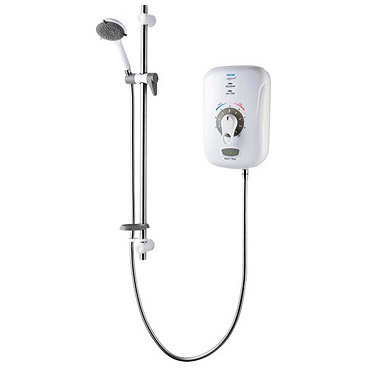 Triton Safeguard+ 8.5kW Thermostatic Electric Shower - CSGP08W Profile Large Image