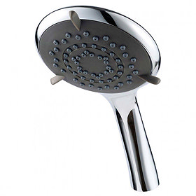 Triton 8000 Series Care Five Spray Pattern Shower Head - Chrome - TSHECARECHR Large Image