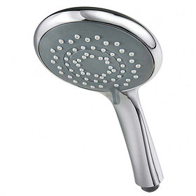 Triton 8000 Series Five Spray Pattern Shower Head - Chrome - TSHE8RCCHR Large Image