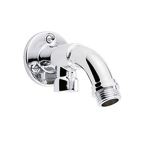 Triton 90mm Wall Mounted Bottom Entry Shower Arm - TSARM90BOT Large Image