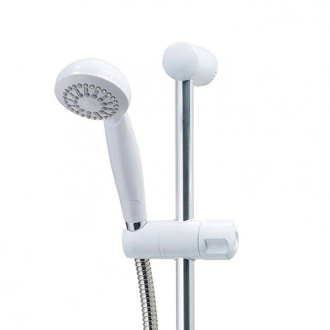 Triton Aaron and Nitro Shower Kit - White/Chrome - TSKFAARNITWC Profile Large Image