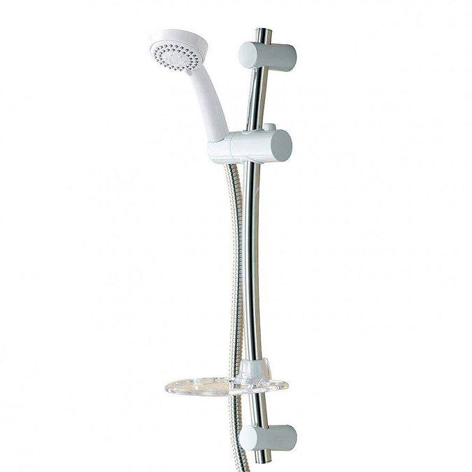 Triton Alfie and Lara Shower Kit - White/Chrome - TSKFALFLARWC Large Image