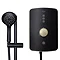 Triton Amala 8.5kw Electric Shower - Black/Brushed Brass - REAMA87  Profile Large Image