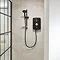 Triton Amala 9.5kw Electric Shower - Black/Brushed Brass - REAMA97  In Bathroom Large Image