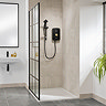 Triton Amala 9.5kw Electric Shower - Black/Brushed Brass - REAMA97  additional Large Image
