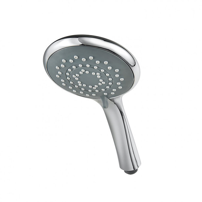 Triton Amore 8.5kW Electric Shower - Brushed Steel - ASPAMO8BRSTL  In Bathroom Large Image
