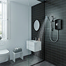 Triton Amore 9.5kW Electric Shower - Gloss Black - ASPAMO9GSBLK  Profile Large Image