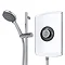 Triton Amore 9.5kW Electric Shower - Gloss White - ASPAMO9GSWHT  Feature Large Image