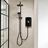 Triton Amore DuElec 9.5kw Electric Shower - Gloss Black