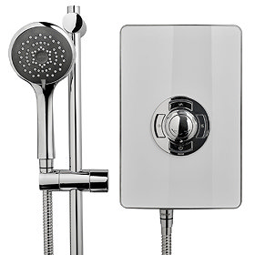 Triton - Aspirante 8.5 kw Electric Shower - White Gloss - ASP08GSWHT Large Image