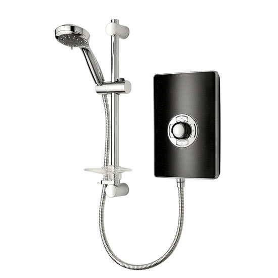 Triton - Aspirante 8.5kw Electric Shower - Black Pearl - ASP08TLPLBLK Large Image