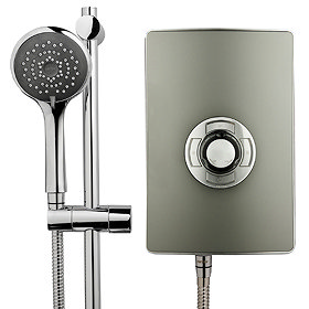 Triton - Aspirante 8.5kw Electric Shower - Gun Metal - ASP08GUNMTL Large Image