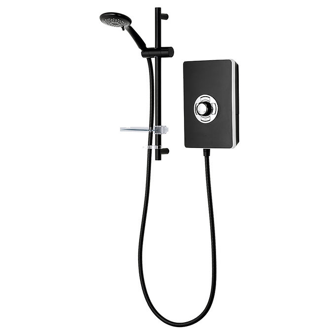 Triton Aspirante 8.5kW Electric Shower - Matte Black - ASP08MTBLK  Profile Large Image