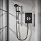 Triton Aspirante 8.5kW Electric Shower - Matte Black - ASP08MTBLK  In Bathroom Large Image
