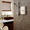 Triton - Aspirante 8.5kw Electric Shower - Riviera Sand - ASP08TLRSD  Profile Large Image