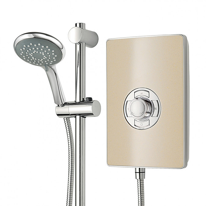 Triton - Aspirante 8.5kw Electric Shower - Riviera Sand - ASP08TLRSD  additional Large Image