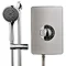 Triton - Aspirante 9.5kw Electric Shower - Brushed Steel - ASP09BRSTL Large Image