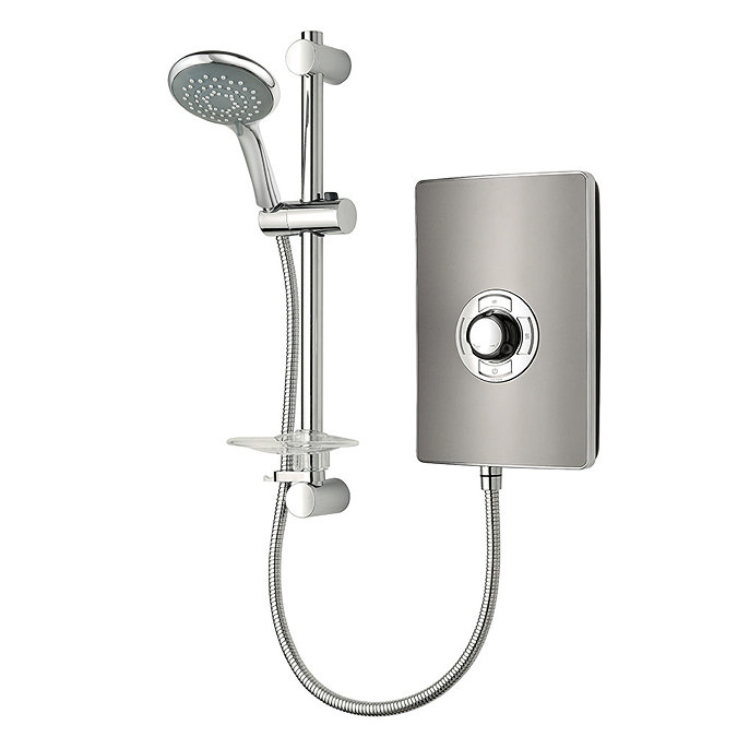 Triton - Aspirante 9.5kw Electric Shower - Gun Metal - ASP09GUNMTL  Profile Large Image