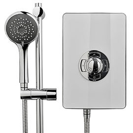 Triton - Aspirante 9.5kw Electric Shower - White Gloss - ASP09GSWHT Medium Image