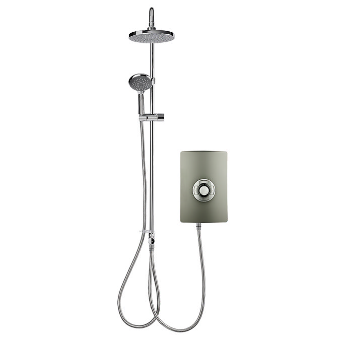 Triton Aspirante DuElec 9.5kW Electric Shower - Gunmetal & Chrome