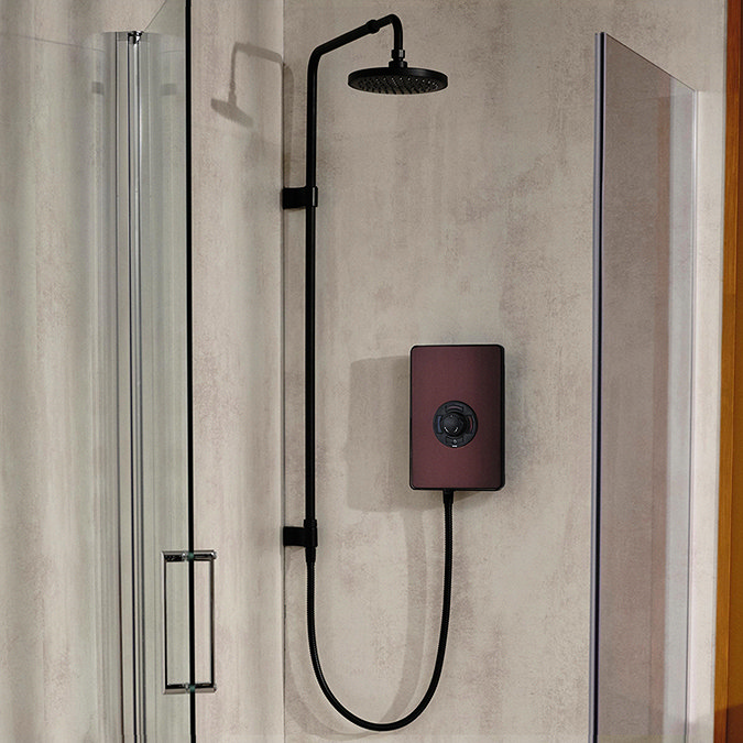 Triton Aspirante UNIQ 9.5kw Electric Shower - Dark Bronze Effect