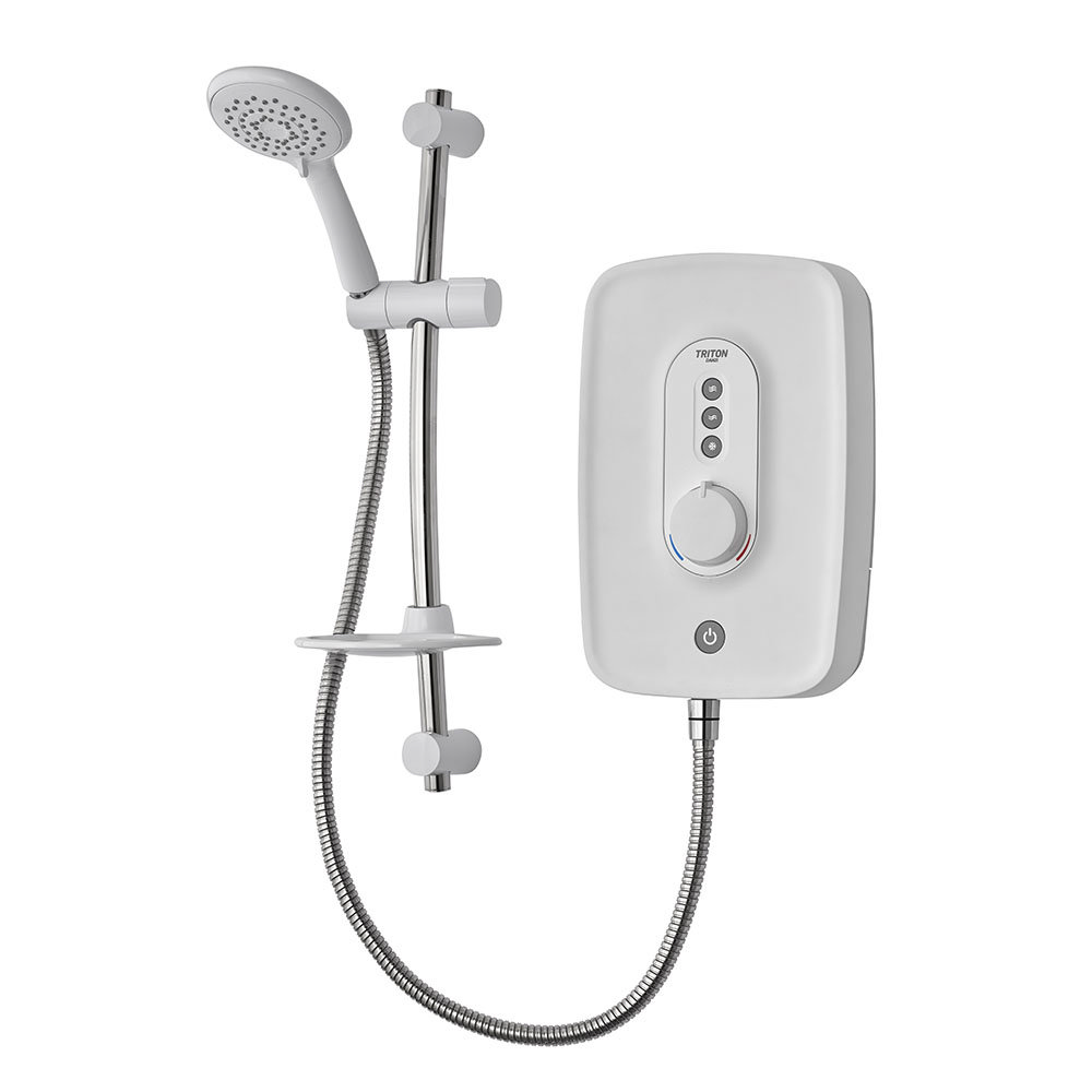 Triton Danzi 10.5kw Electric Shower - White - ARDANZ10W