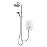 Triton Danzi DuElec 9.5kw Electric Shower - White - GEDADU91 Large Image
